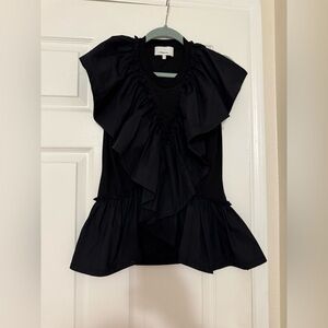 3.1 Phillip Lim Butterfly Ruffled Top